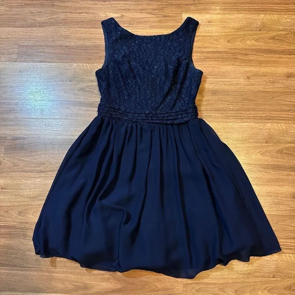 Speechless Dress Sleeve-Less Blue | Juniors Size 5